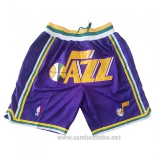 Pantalone Utah Jazz Just Don Violeta